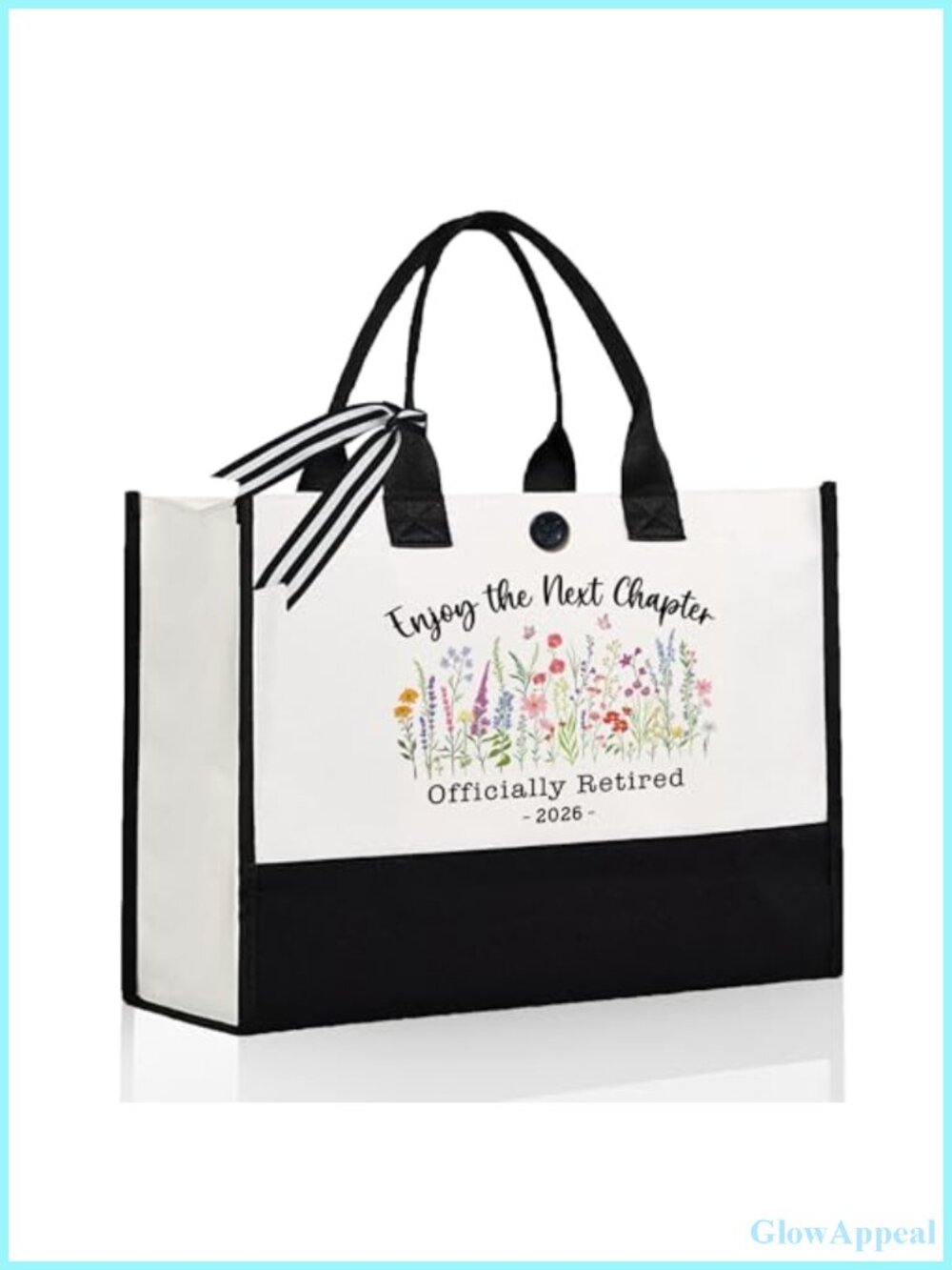 Retirement Gift Canvas Tote Bag for Women 2026